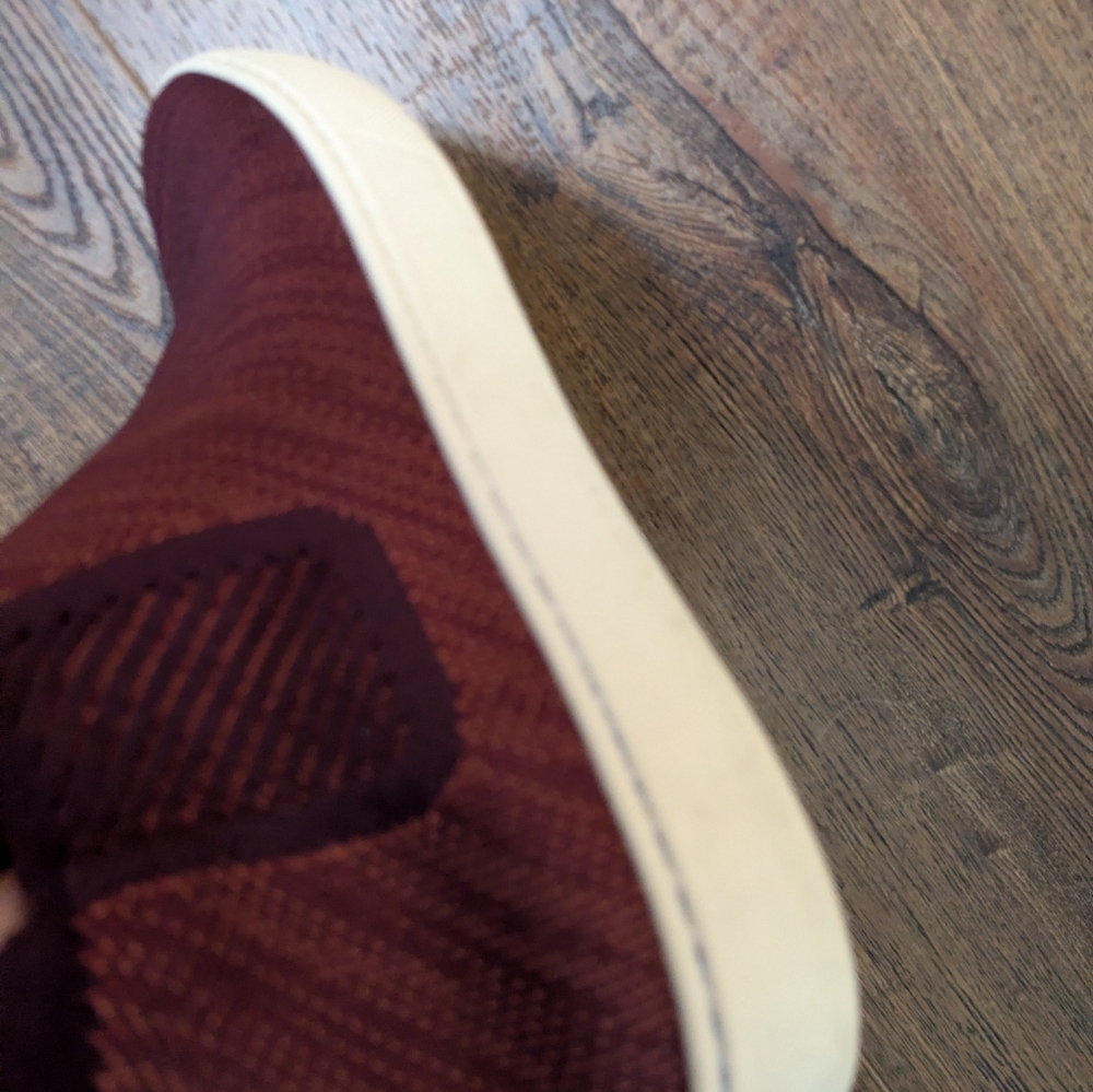 Rothy's Berry Lattice Chelsea Boot Sneakers Plum Slip-On Sneakers Size 9 - Picture 6 of 9